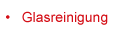 Glasreinigung